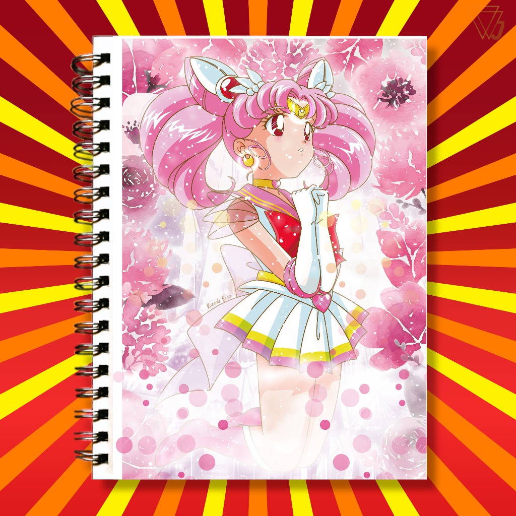 Adesivo Para Capa de Caderno Chibiusa Tsukino Anime Sailor Moon ...