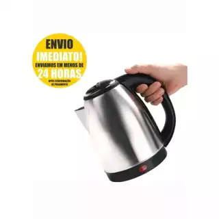 Promoção Chaleira Jarras Elétrica Térmica Inox 1,8l Casa Rápido e Quente 110V / 220V Auto Desligamento Presente Dia das Mães