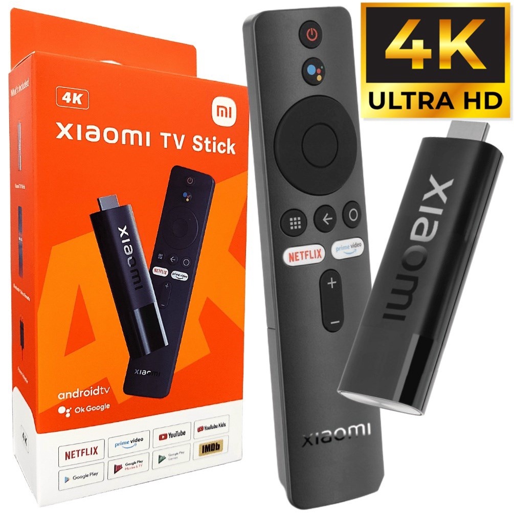 Xiaomi Mi TV Stick 4k 8GB 2GB Android 11 Novo Modelo MDZ-27-AA Versão Global Original