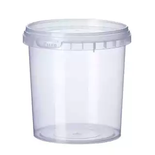 10 un Pote Redondo c/ Tampa Lacre 1000 ml (1 litro) Premium Resistente para Conservas, Caldos, Sorvetes, Doces