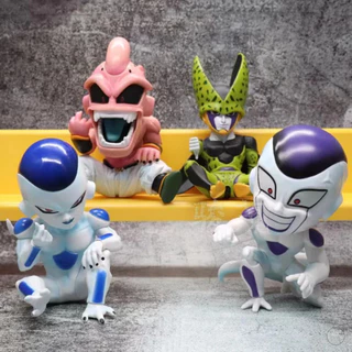 Action Figure Boneco Miniatura Dragon Ball Z Viloes Freeza Cell Majin Bu Anime Cultura Colecionavel