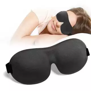 Máscara de dormir para homens e mulheres, algodão,tampa do olho, proteção ocular, para viagens e cuidados de saúde MT208 em Oferta na Shopee