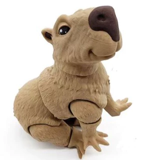 Criaturas Articuladas, Brinquedos Articulados, Animais Articulados - Capivara