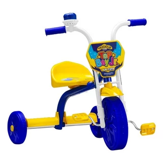Triciclo Velotrol Motoca Infantil Pedal e Cesto Menino Menina Ultra Bike