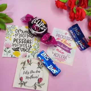 kit cartões dia da mulher lembrancinha tag dia das mulheres em Oferta na Shopee