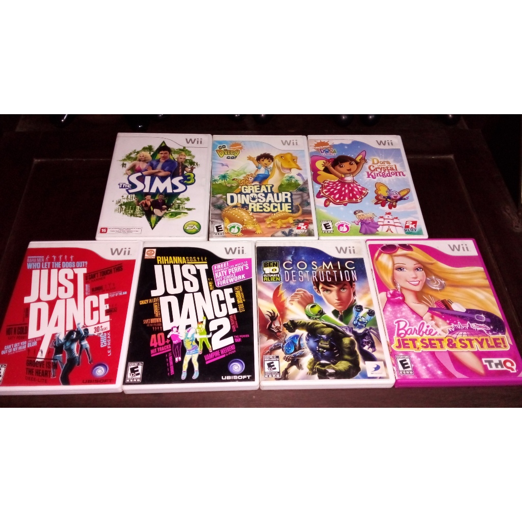 Jogos Originais Nintendo Wii Americanos | Shopee Brasil