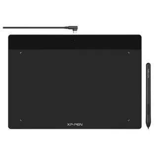 Mesa Digitalizadora XP-PEN DECO FUN XS Preto Azul Verde Vermelho