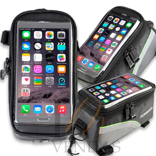 Bolsinha Porta Celular para Bicicleta MTB SPEED Bolsa para Quadro bicicleta porta celular bike alforge