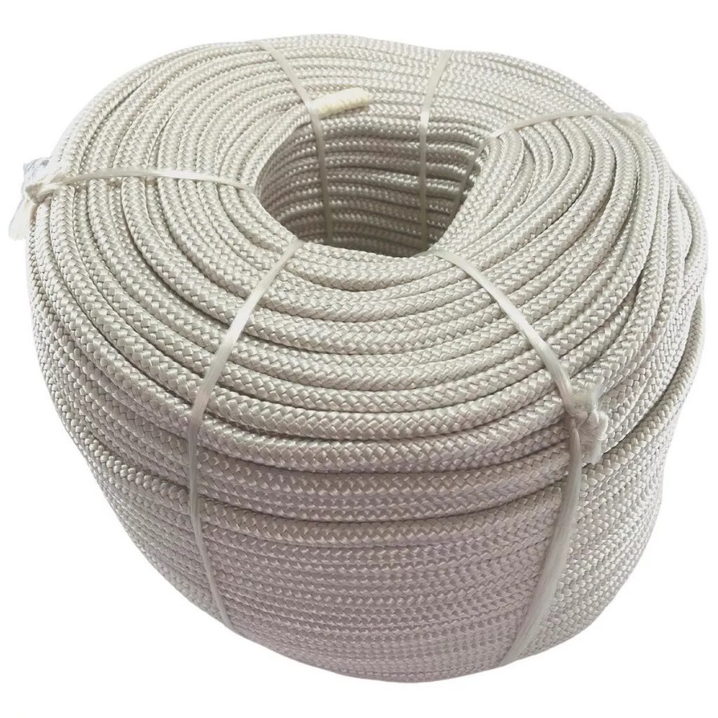 Corda De Poliester Amarrar Carga Caminhão 10mm X 10mt Branca