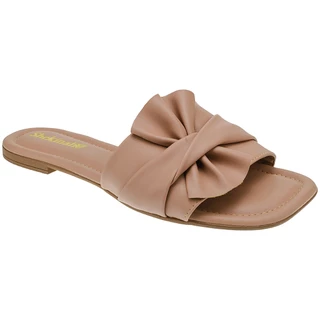 Sandália Feminina Rasteira Rasteirinha Chinelo Shekinah Laço Confortável Macia Moda Tendência Moda