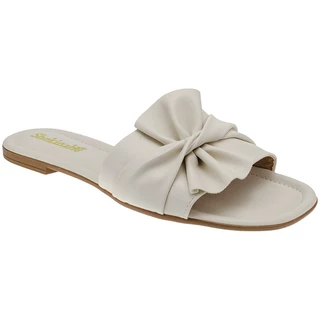 Sandália Rasteira Rasteirinha Flat Plana Shekinah Laço Lançamento Confortável Fashion Clássica Moda