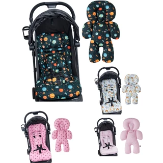 Kit 1 Almofada Redutor Para Carrinho E 1 Bebê Conforto - Universal em Oferta na Shopee