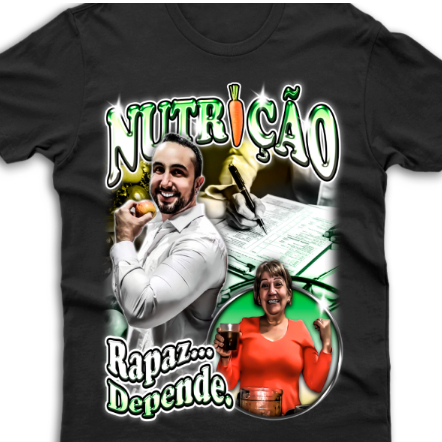 Camiseta Meme Nutrição