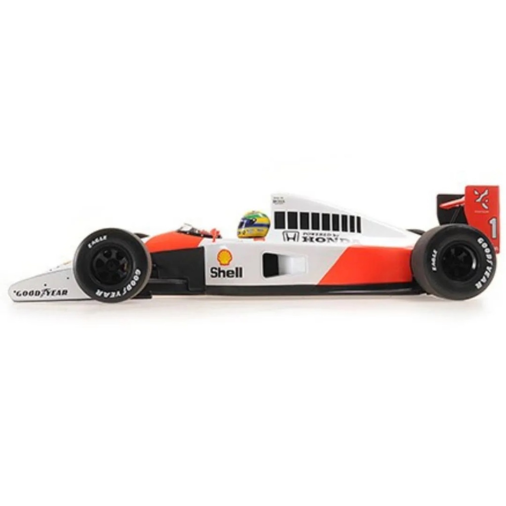 Miniatura Fórmula 1 McLaren Honda MP4/6 - Ayrton Senna