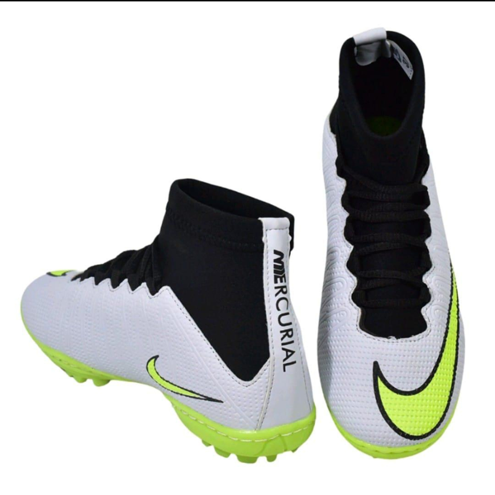 Chuteira futsal cano alto pronta entrega envio imediato | Shopee Brasil