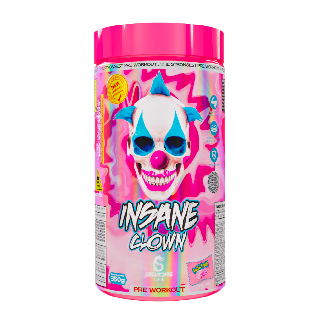 Pré-Treino Insane Clown 350g Demons Lab