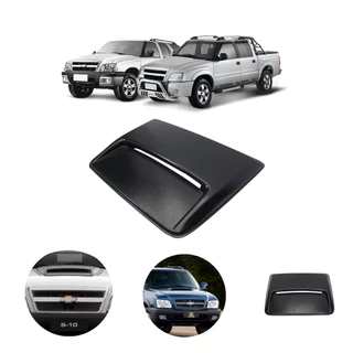 Scoop S10 Capô Entrada de Ar Chevrolet -  2001 2002 2003 2004 2005 2006 2007 2008 2009 2010 2011 em Oferta na Shopee