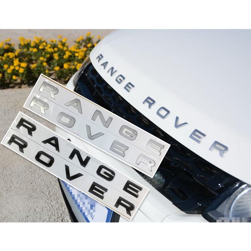 Emblema Letras Range Rover Evoque Sport | Shopee Brasil