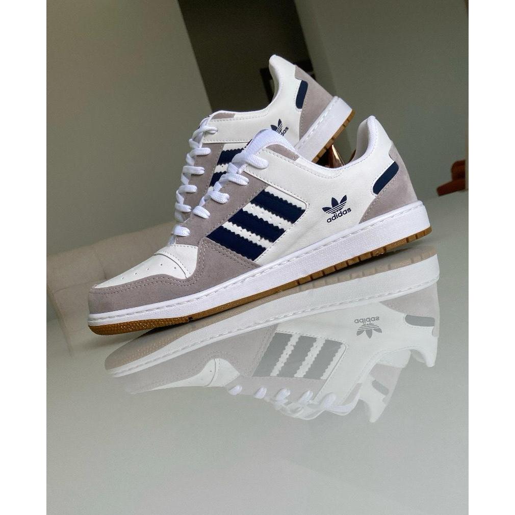 Tênis Low 3 Tiras Masculino Premium Fórum Low old skool camurça