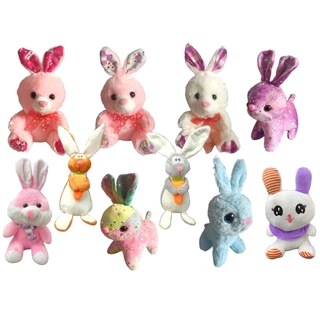 Pelúcias Coelhos da Páscoa Pelucia Coelhinho Coelhinha Coelho para Cestas Presente Decoração Kit de Pascoa em Oferta na Shopee
