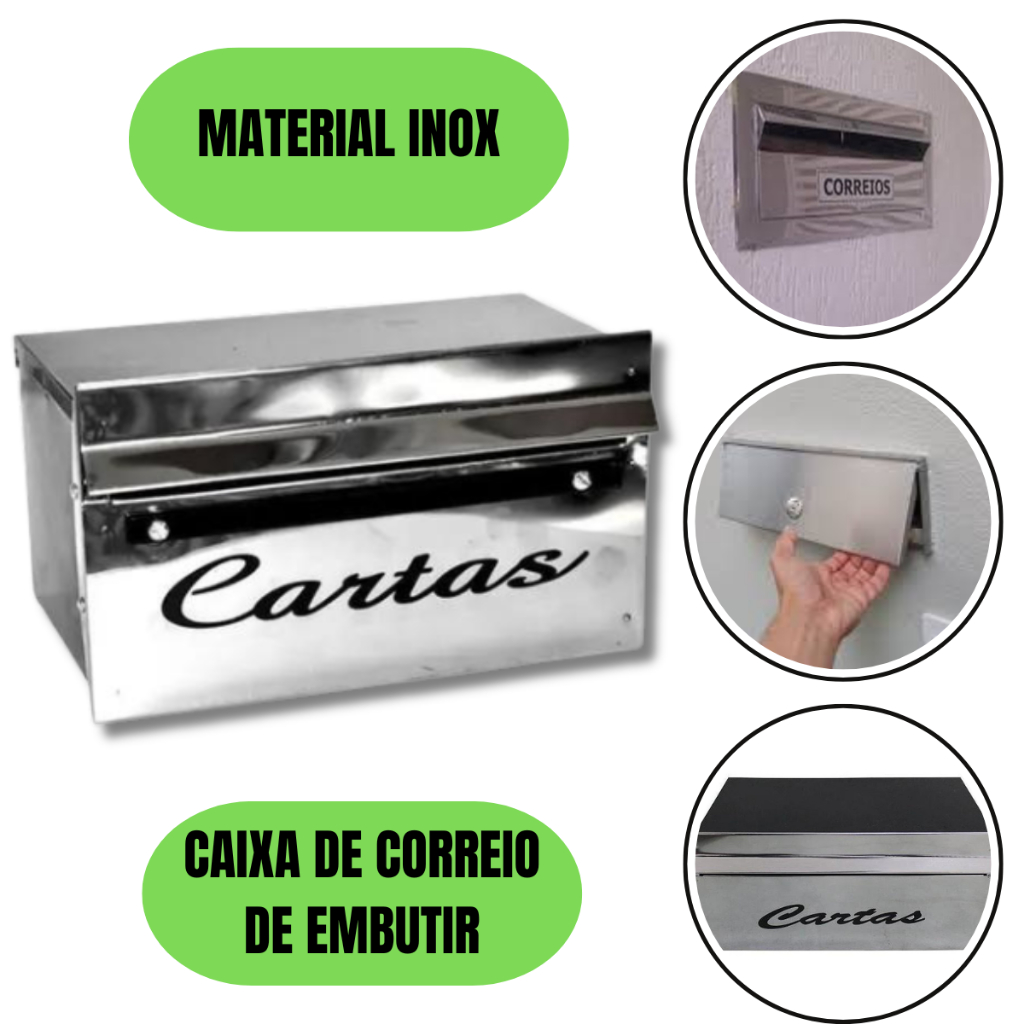 caixa-correio-inox-embutir-jornal-revista-grandes-envelopes-muro-grade