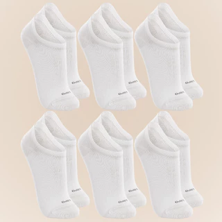 Kit Com 6 Pares Meias Lupo Soquete Sapatilha Invisível Baixa Esportiva Original