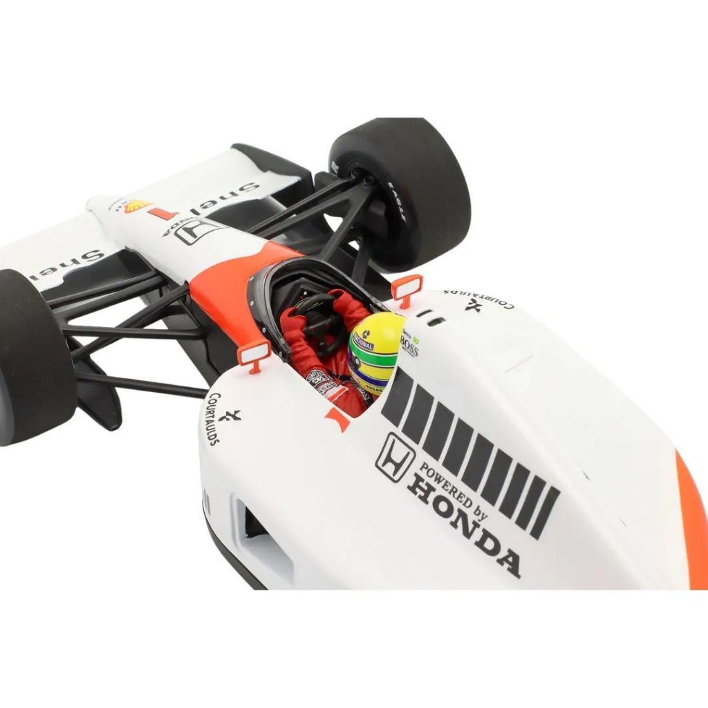 Miniatura Fórmula 1 McLaren Honda MP4/6 - Ayrton Senna