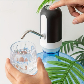 Bomba Automática Para Garrafão Bebedouro - Recarregável Usb