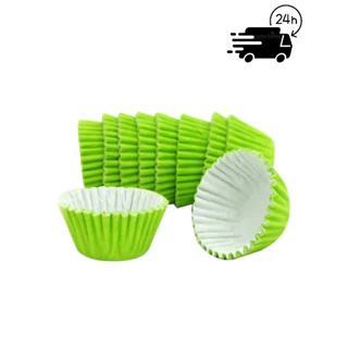 Forminhas para brigadeiro c/ Mil unidades n°5 - Bax cor: Verde Claro