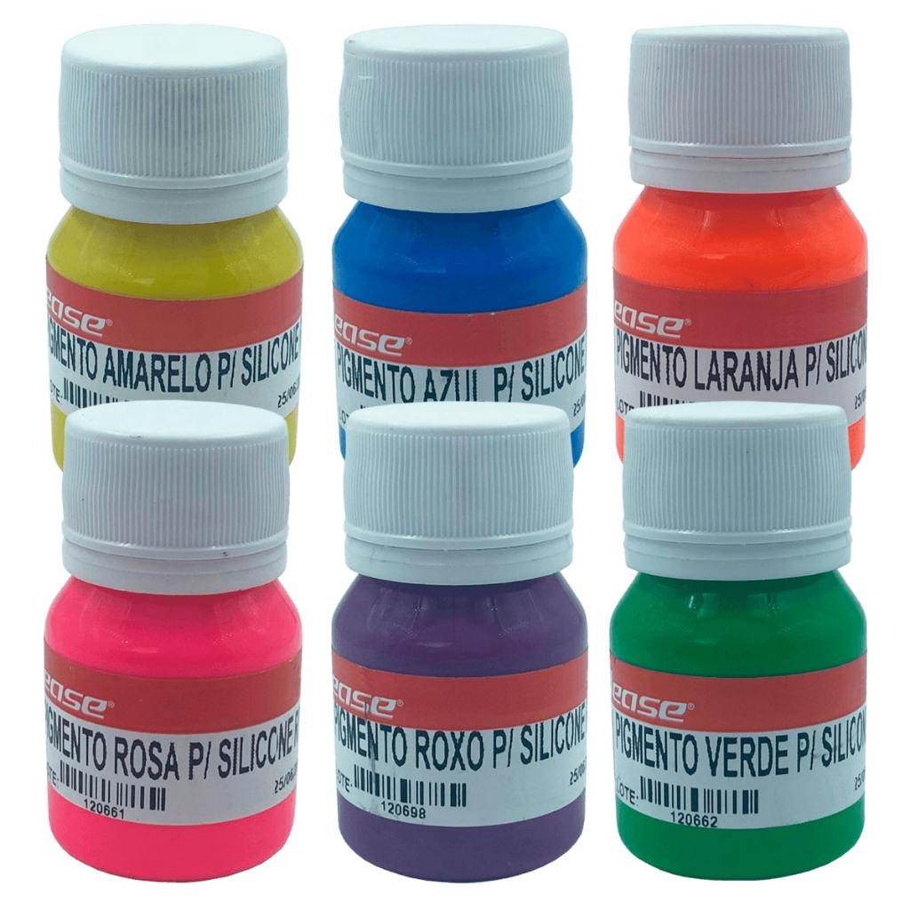 Kit TODOS Pigmentos para Silicone
