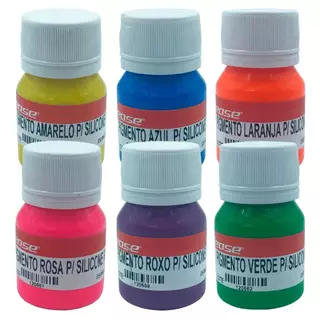Kit TODOS Pigmentos para Silicone