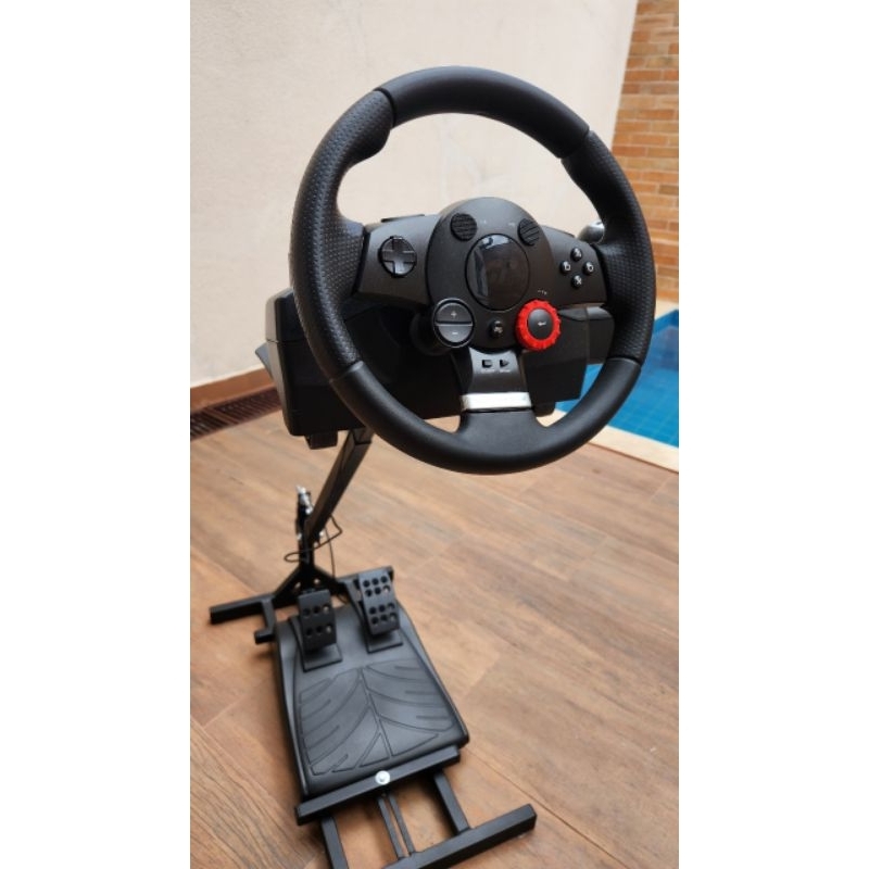 Volante Logitech Driving Force GT (na caixa) + cockpit