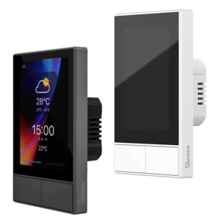 Sonoff Nspanel NSPANEL Interruptor Central Inteligente Touch 4x2 Display Alexa Siri Echo