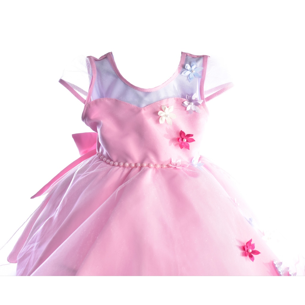 VESTIDO INFANTIL JARDIM ENCANTADO LUXO PRINCESA