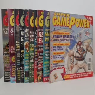 Revistas Super GamePower edições variadas (desconto no lote) SGP video games anos 90