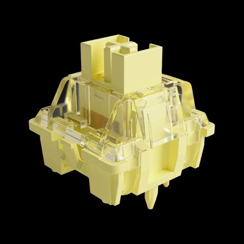 switch akko v3 pro cream yellow 15 unidades