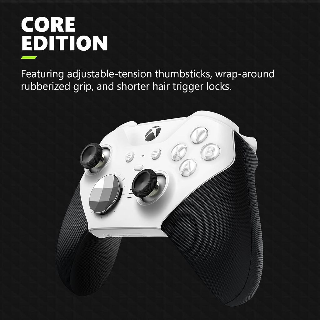 Controle Microsoft Xbox Elite 2 Series 2 Core Branco Preto Shopee Brasil