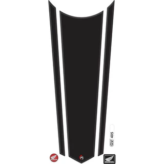 Adesivo Faixa Gravata Tanque Cg160 Resinado Todo Preto