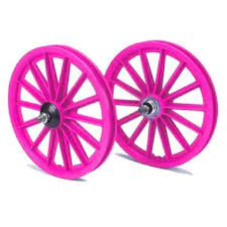 Roda Nylon Aro 16 AMR C/eixos - Par Rodas Bike Infantil