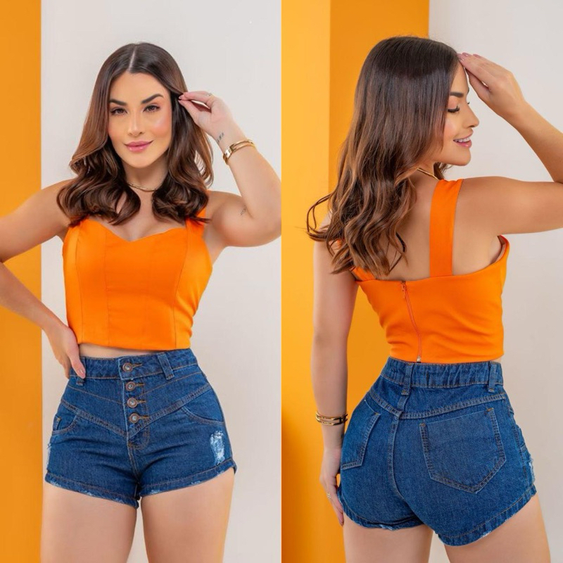 Fabrica de shorts jeans sales feminino