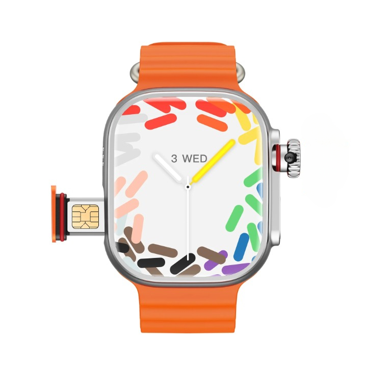 Smartwatch Relógio Inteligente S9 Ultra Max c/ CHIP 49mm Lançamento 4g Wifi GPS Sistema Android