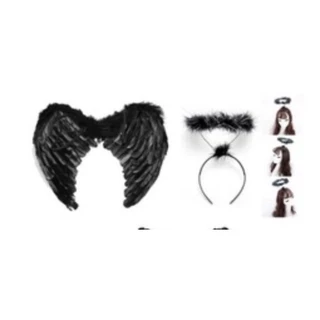 Kit Tiara E Asa De Anjo adulto / infantil