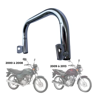 Barra amortecedor Cromada Estabilizadora Bengalas Cg 125 Titan 2009 à 2013