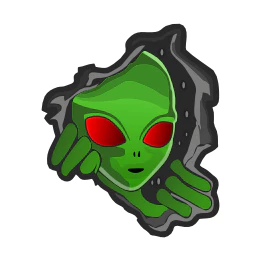 Adesivo Alienígena Alien