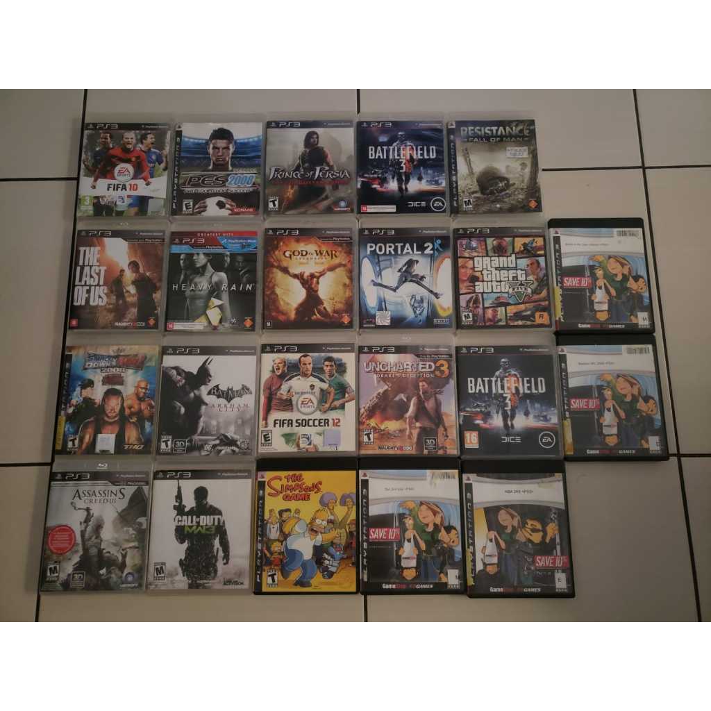 Jogos PS3 originais , Playstation 3 , Mídia Física !!! Leia a descrição do anúncio !!!