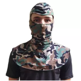 Kit com 10 Balaclava Pescador/Jardinagem/Touca Ninja Diversas Cores