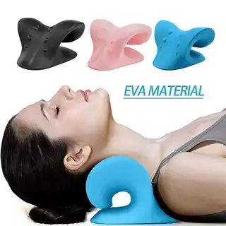 Travesseiro Ortopédico Massageador Cervical Auxílio Postura Relaxamento Intesivo Massagem Coluna MT212 em Oferta na Shopee