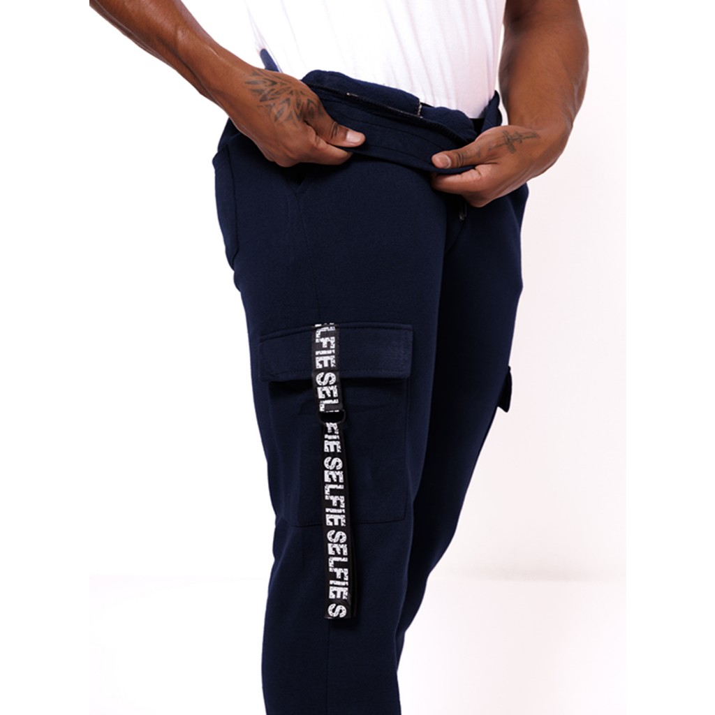 Calça Moletom Masculina Elastico Skinny Slim Sport importado