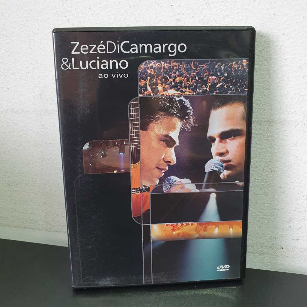 DVD Zezé Di Camargo e Luciano – Ao Vivo (2001) Original | Shopee Brasil