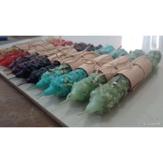 Velas ATACADO Personalizadas: Escolha Suas Ervas, Cores e Aromas